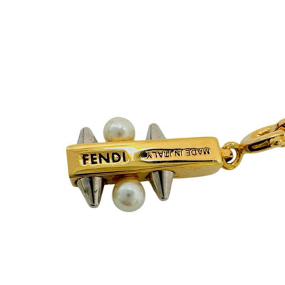 Fendi Studded Initial I Necklace