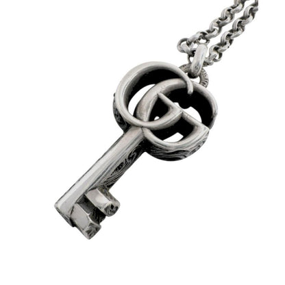 Gucci Arabesque Key Motif Necklace