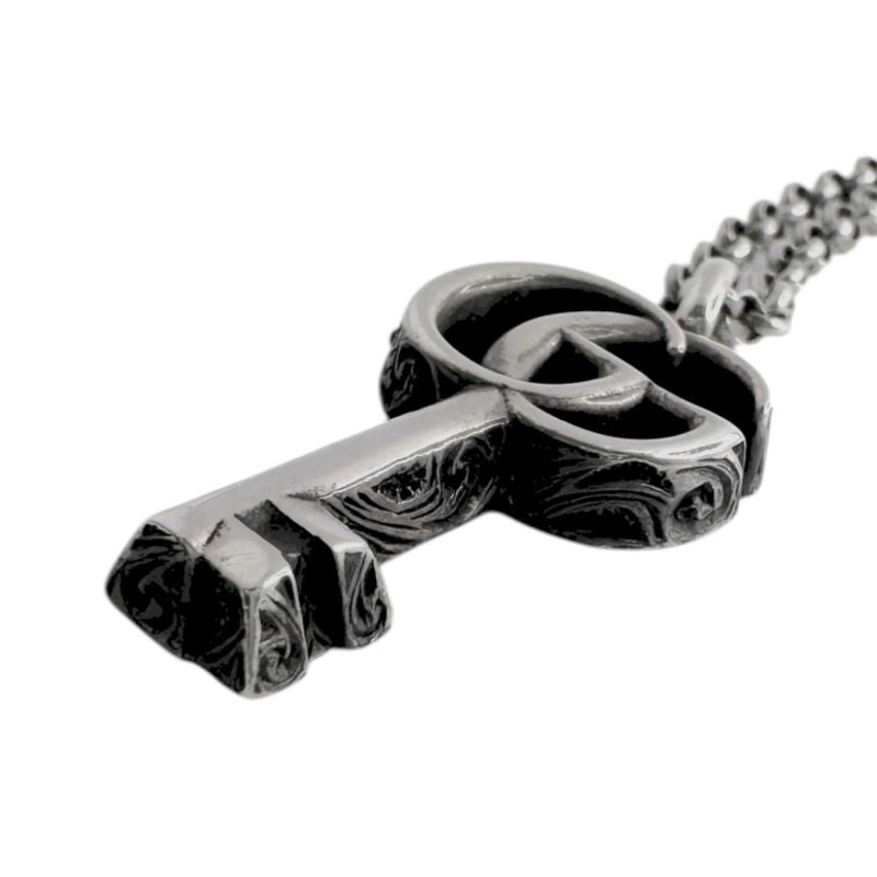 Gucci Arabesque Key Motif Necklace