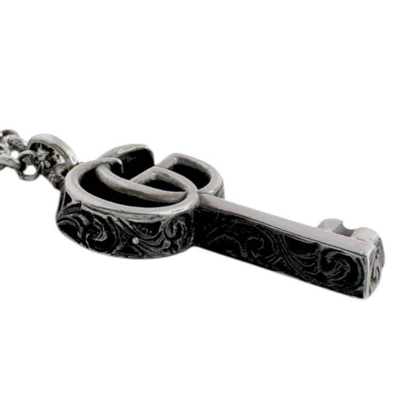 Gucci Arabesque Key Motif Necklace