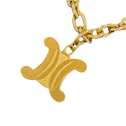 Celine Triomphe Long Necklace Belt Necklace