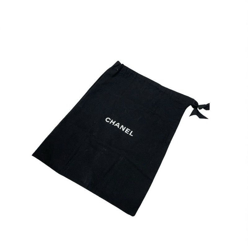 Chanel Loafer Leather Shoes Leather Gray Here Mark Thick Sole