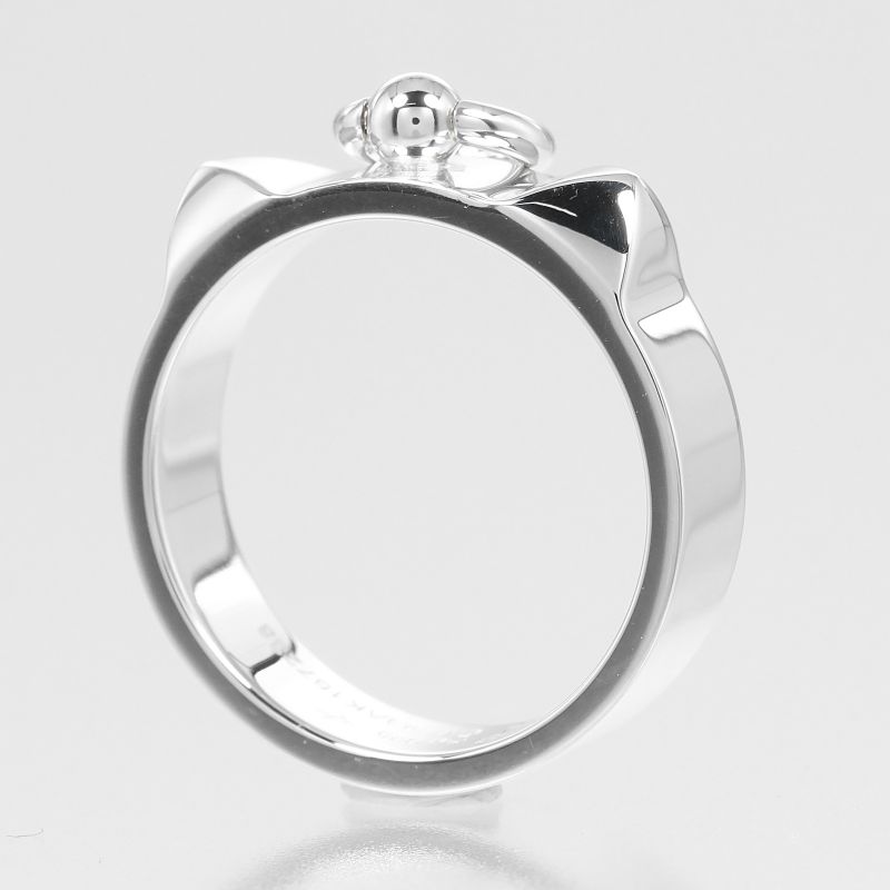 Hermes Collierd Chien Silver 925 Size 11 Ladies 4.6g Ring