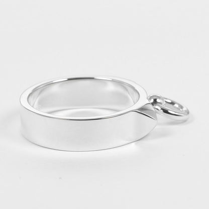 Hermes Collierd Chien Silver 925 Size 11 Ladies 4.6g Ring