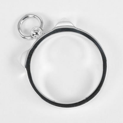 Hermes Collierd Chien Silver 925 Size 11 Ladies 4.6g Ring