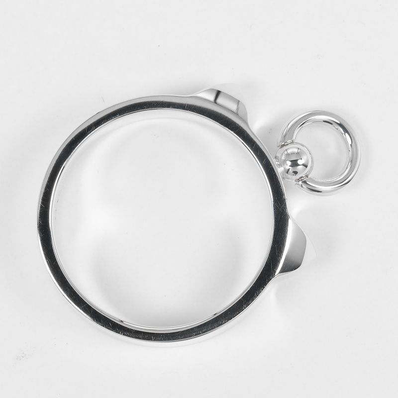 Hermes Collierd Chien Silver 925 Size 11 Ladies 4.6g Ring