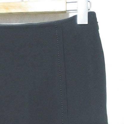 Good Prada Stretch Knee-length Semi-flared Skirt 38 Black Women Used