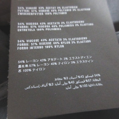 Good Prada Stretch Knee-length Semi-flared Skirt 38 Black Women Used