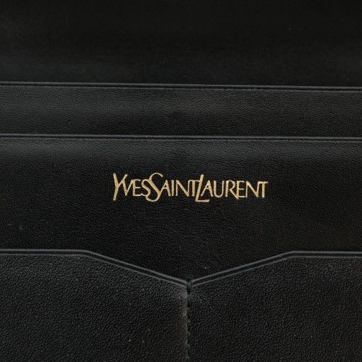 Yves Saint Laurent YVES Saint Laurent Long Wallet Bifold Coin Case Change Purse