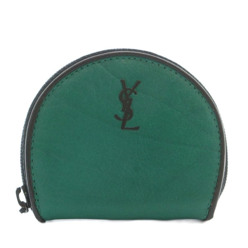 Yves Saint Laurent YVES Saint Laurent Long Wallet Bifold Coin Case Change Purse