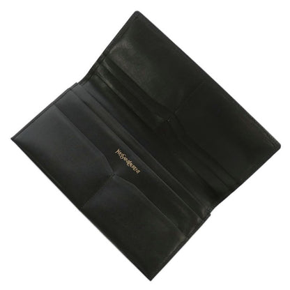Yves Saint Laurent YVES Saint Laurent Long Wallet Bifold Coin Case Change Purse