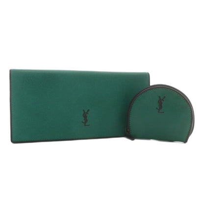 Yves Saint Laurent YVES Saint Laurent Long Wallet Bifold Coin Case Change Purse