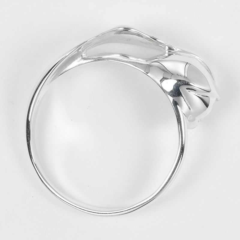 Tiffany & Co Tulip Vintage Silver 925 Size 12 Ladies' 3g Ring