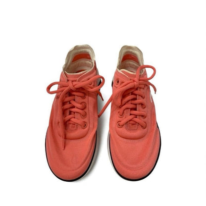 Chanel Sneakers Shoes Fabric Pink White Here Mark