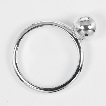 Tiffany & Co Hardware Ball Silver 925 Size 11 Ladies' 3g Ring