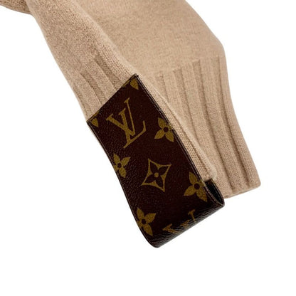 Louis Vuitton Outerwear Beige Brown Gold Cardigan Oversize Monogram