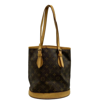 Louis Vuitton Shoulder Bag Monogram Petit Bucket M42238 -