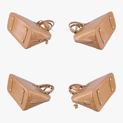 Louis Vuittonalma PM Beige Poodle Vernis M91751 Fl2123