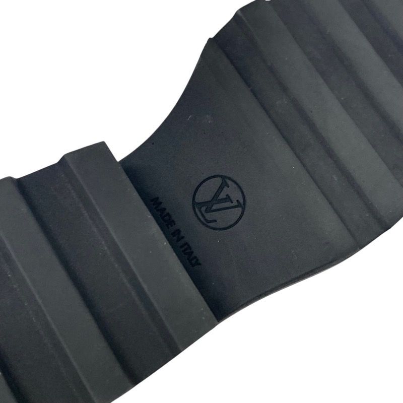 Louis Vuitton Bobur Line Monogram Boots Short Boots Shoes Leather Black Ankle