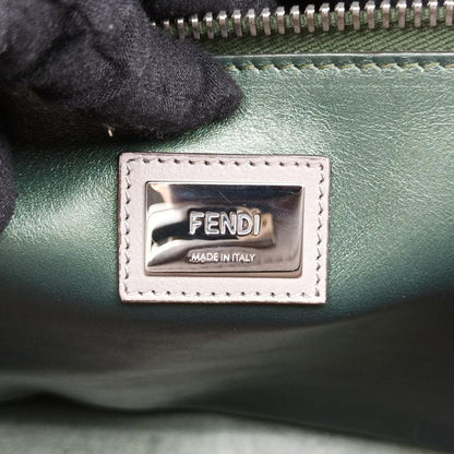 Fendi Peekaboo Large Gray Leather 8bn210 8bn210-z1j-149-2372