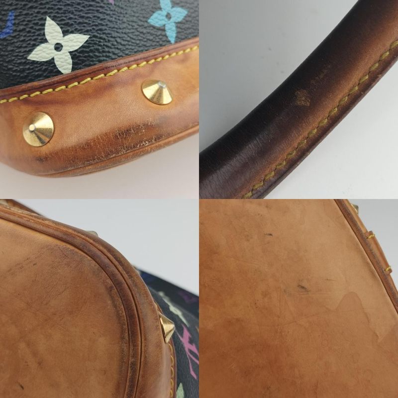 Louis Vuittonalma PM Noir Black Monogram Multicolor M92646 Fl0024