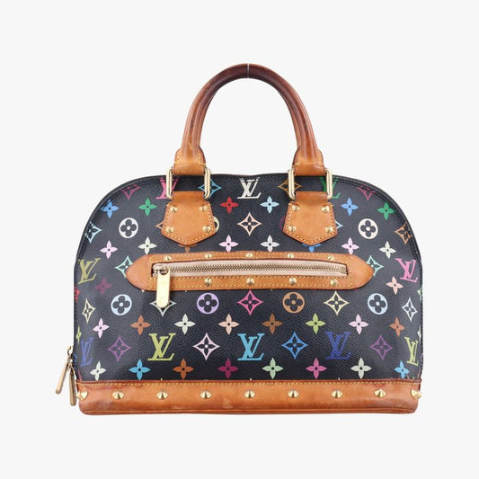 Louis Vuittonalma PM Noir Black Monogram Multicolor M92646 Fl0024