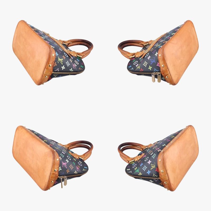 Louis Vuittonalma PM Noir Black Monogram Multicolor M92646 Fl0024