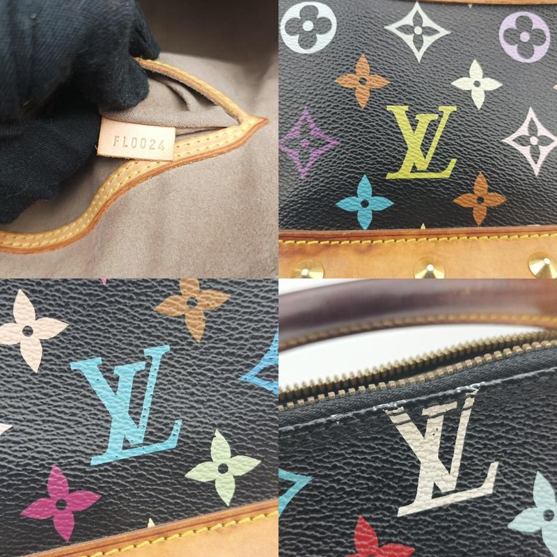 Louis Vuittonalma PM Noir Black Monogram Multicolor M92646 Fl0024