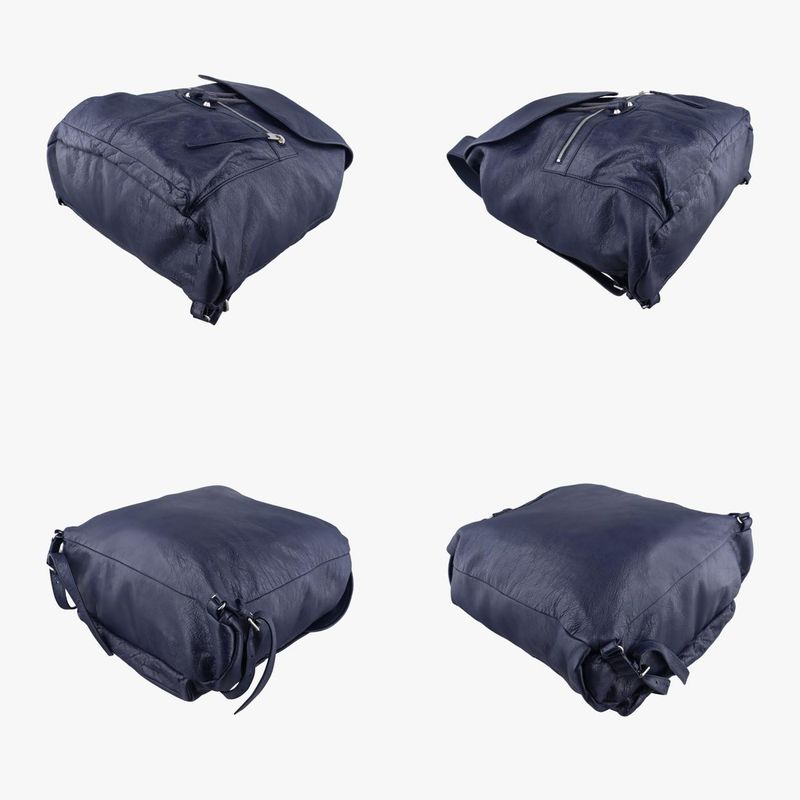 Balenciaga Classic Traveler Navy Lambskin 340139.4025h.002123