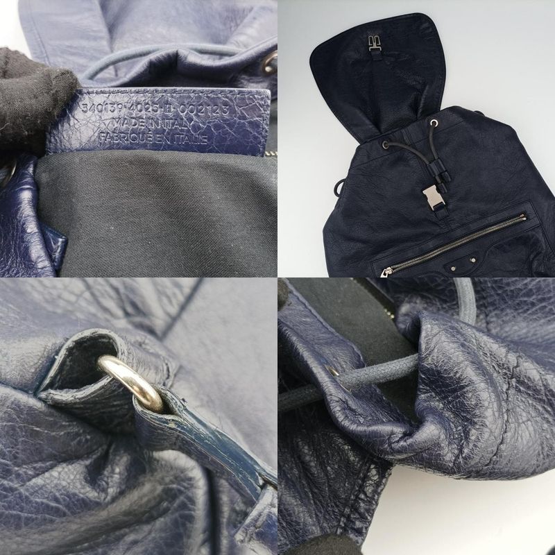 Balenciaga Classic Traveler Navy Lambskin 340139.4025h.002123