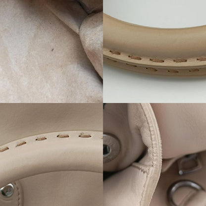 Prada Triangle Logo Beige Leather 113 12