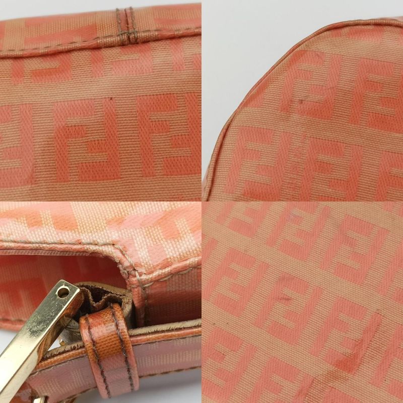 Fendi Mamma Bucket Multicolor PVC Coated Canvas Unknown Make