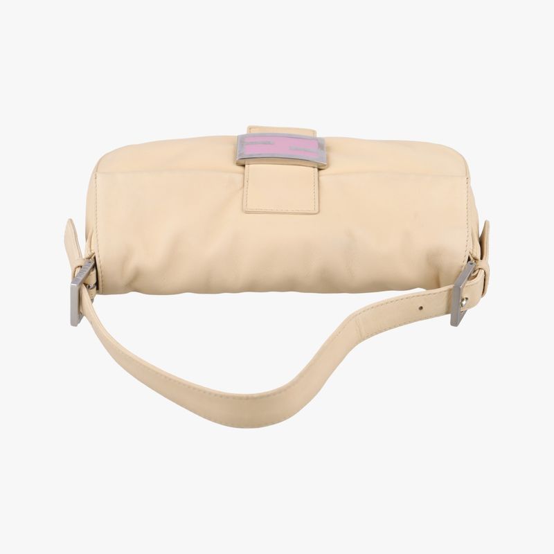Fendi Mamma Bucket Beige Leather 26424 Unknown