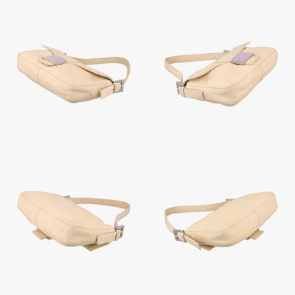 Fendi Mamma Bucket Beige Leather 26424 Unknown