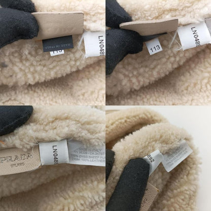 Prada Mouton White Shearling 113
