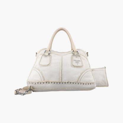 Prada Mouton White Shearling 113