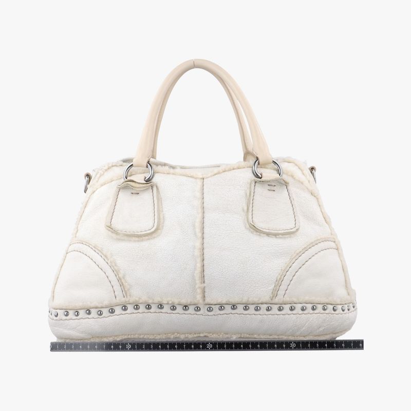 Prada Mouton White Shearling 113