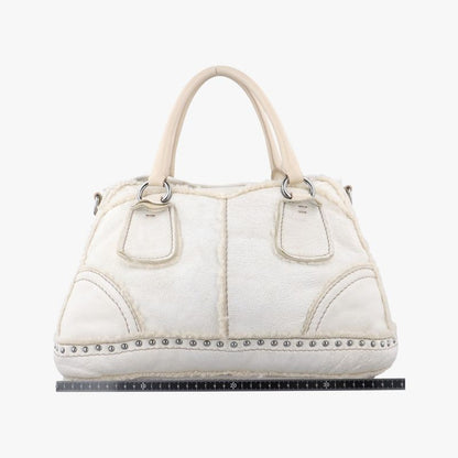 Prada Mouton White Shearling 113