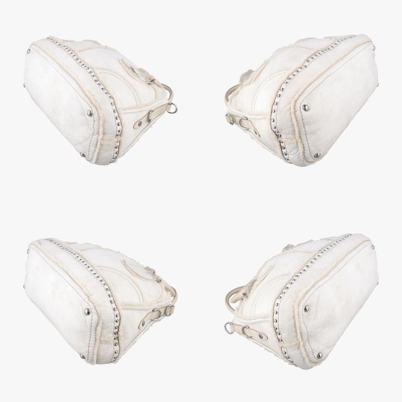 Prada Mouton White Shearling 113