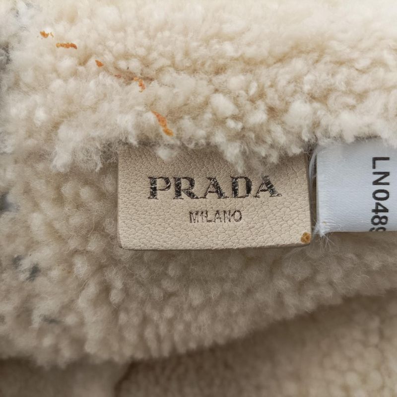 Prada Mouton White Shearling 113