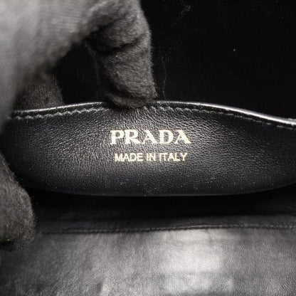 Prada Esplanade Black And Red Saffianoleather 1bh043 117