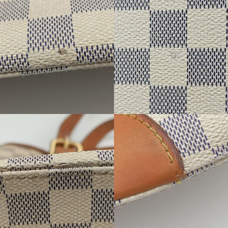 Louis Vuitton Hampstead MM Azure Damier Canvas N51206 Ca1018