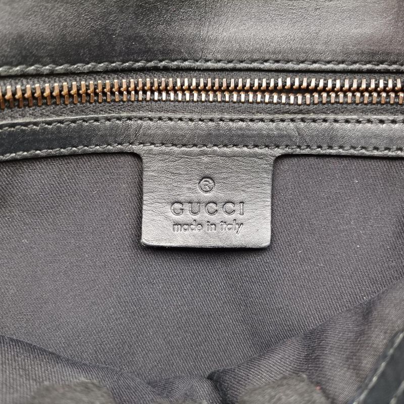 Gucci Horsebit Black Canvas And Velour 129699