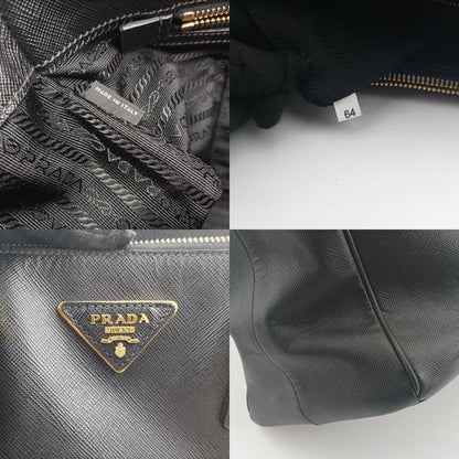 Prada Galleria Black Saffiano Leather 1ba274 64