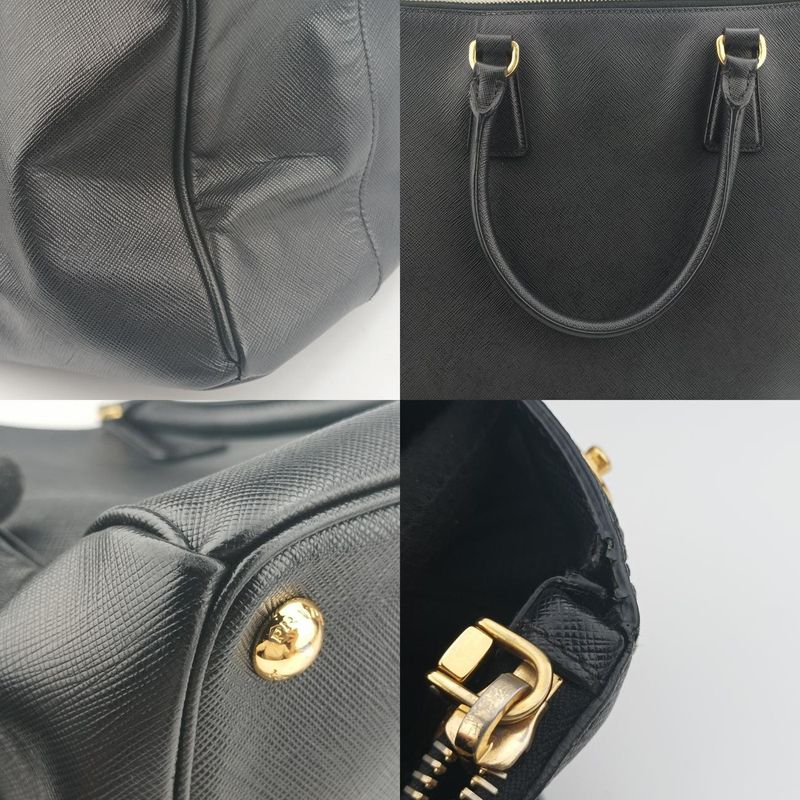 Prada Galleria Black Saffiano Leather 1ba274 64