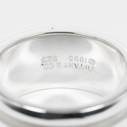 Tiffany & Co Atlas Grooved Double Line 925 Silver 11.5 Unisex 9.53g Ring