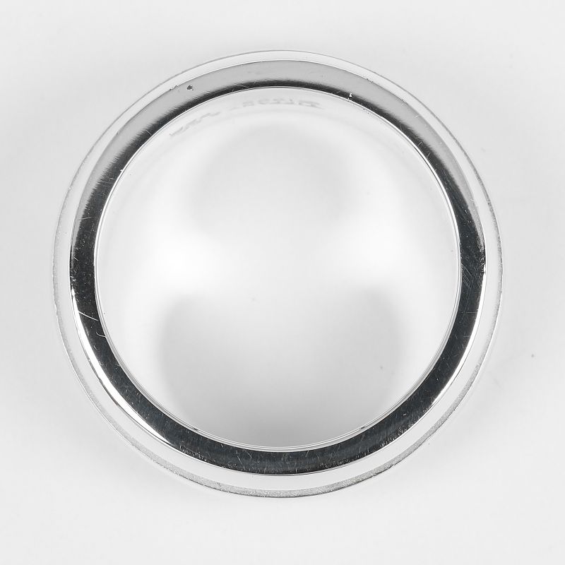 Tiffany & Co Atlas Grooved Double Line 925 Silver 11.5 Unisex 9.53g Ring