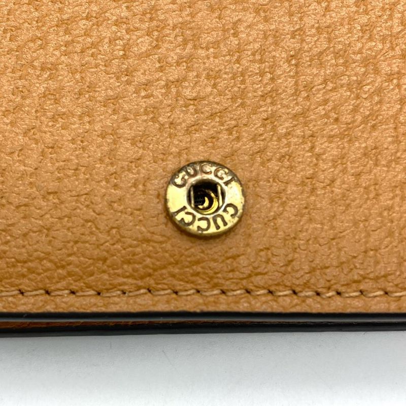 Gucci Disney Mickey Mouse Fold Wallet 602534 Brown