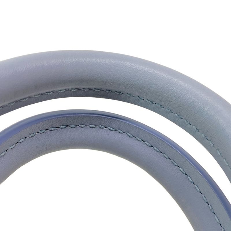 Louis Vuitton Monogram Empreinte Speedy Bandoliere 20 M46484 Blue Leather