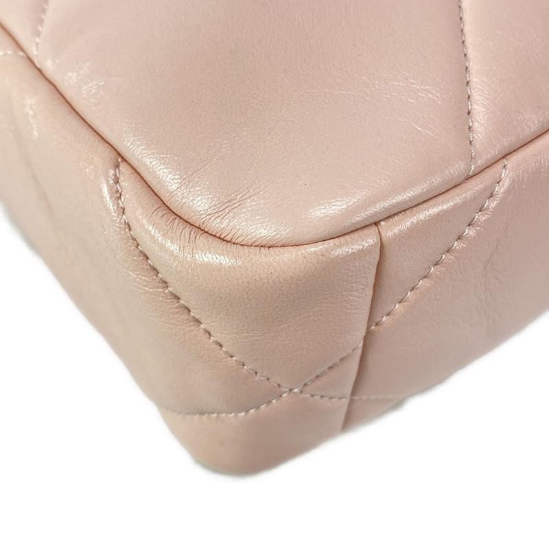 Chanel Shoulder Bag Chanel 19 As1160 Light Pink Metal Serial Plate / Chain